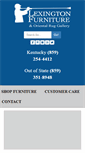 Mobile Screenshot of lexfurniture.com